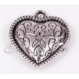 Подвеска мет.№394 22х22мм цв.Silver (цена за 1шт)